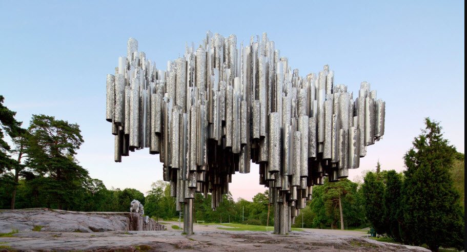 Sibelius Monument &amp; Park, Helsinki, Finland